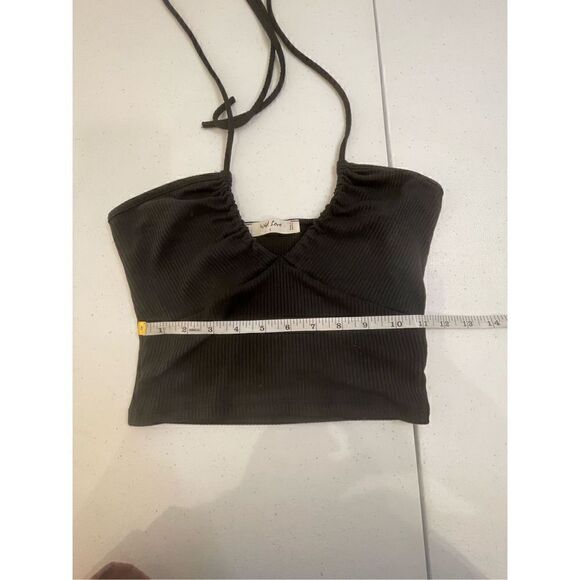 Wild Love women’s top black sleeveless size small - Picture 3 of 4